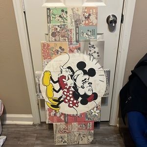 5 panel canvas wall art